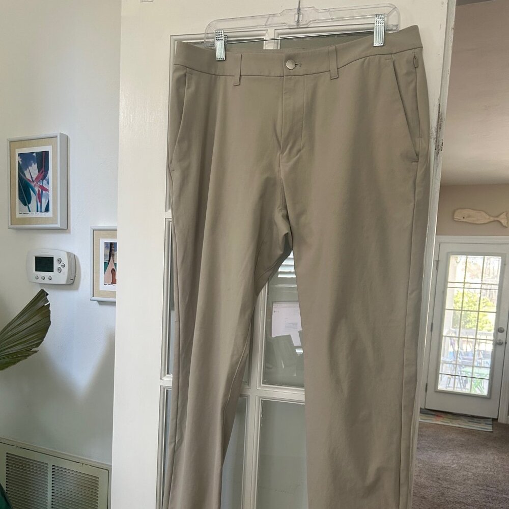 Mens Lululemon Pants 34 x 32 Tan